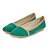 voordelige Platte damesschoenen-Damesschoenen - Casual - Blauw / Geel / Groen - Platte hak - Comfort - Platte schoenen - Suède