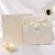 halpa Hääkutsut-Top Fold Wedding Invitations 50 - Invitation Cards Classic Style / Floral Style Pearl Paper 6&quot;×6&quot; (15*15cm)