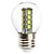 billige Elpærer-1pc 3 W LED-globepærer 100-150 lm E26 / E27 G45 18 LED Perler SMD 5050 Dekorativ Hvid 220-240 V / RoHs
