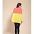 cheap Women&#039;s Tops-Women&#039;s Plus Size Peacock Print Cape Sleeve Blouse