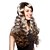 Χαμηλού Κόστους Συνθετικές Περούκες-Περούκες για τις γυναίκες Σγουρά φορεσιά περούκες Περούκες cosplay