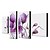 זול ציורי פרחים/צמחייה-שמן יד מצויר ציור פרחים מודרניים פרחוניים סט 4 עם מסגרת מתוחה 1307-fl0162