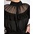 cheap Lolita Dresses-Gothic Lolita Dress Women&#039;s Girls&#039; Chiffon Japanese Cosplay Costumes Black Solid Colored Sleeveless Medium Length