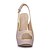 billige Sandaler til kvinner-Sko - Glitter - Stiletthæl - Slingback - Sandaler - Formell - Gull