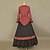 cheap Lolita Dresses-Classic Lolita Dress Classic Lolita School Lolita Lolita Cotton Women&#039;s Dress Cosplay Long Sleeve Long Length Costumes