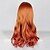 cheap Carnival Wigs-Cosplay Wigs Women&#039;s 26 inch Heat Resistant Fiber Orange Anime