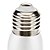 billige Elpærer-3W E26/E27 LED-stearinlyspærer C35 16 SMD 5050 180 lm Kold hvid Vekselstrøm 220-240 V