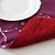 cheap Placemats &amp; Coasters &amp; Trivets-Purple Polyester Rectangular Placemats