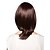 cheap Synthetic Trendy Wigs-Capless Shoulder length Top Grade Quality Synthetic Chocolate Brown Bob Style Morden Hair Wig