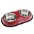 halpa Koiran kulhot ja syöttölaitteet-Lovely Style Metal Ruoka Bowl kissoille ja koirille