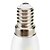 billige Elpærer-1pc 0.5 W LED-stearinlyspærer 15-30 lm E14 C35 3 LED Perler SMD 5050 Jul bryllup dekoration Hvid 220-240 V / RoHs