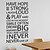 cheap Wall Stickers-Words &amp; Quotes Wall Stickers Have Hope Never Give Up Washable Wall Decals