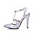 cheap Women&#039;s Sandals-Women&#039;s Wedding Shoes Slingback Sandals Wedding/Dress Silver