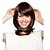 cheap Synthetic Trendy Wigs-Capless Shoulder length Top Grade Quality Synthetic Chocolate Brown Bob Style Morden Hair Wig