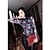 رخيصةأون ملابس علوية للنساء-المرأة الياقة حامل خمر الرباط طباعة زهري تي شيرت