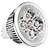 preiswerte Leuchtbirnen-240lm GU5.3(MR16) LED Spot Lampen MR16 4 LED-Perlen Hochleistungs - LED Warmes Weiß 12V