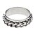 abordables Bracelet Homme-Double chaîne anneau d&#039;acier inoxydable