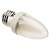 baratos Pacotes de lâmpadas-Eastpower Lâmpada Vela E26/E27 2 W 130 LM 2800K K Branco Quente 24 SMD 3528 AC 85-265 V C