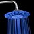 olcso LED-es zuhanyfejek-8 inch kortárs fokozatú abs színváltó vezetett eső zuhanyfej