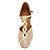 preiswerte Schuhe für Standardtanz und Modern Dance-Damen Schuhe für modern Dance Absätze Kunststoff Schnalle Gold / Silber / EU40
