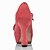 abordables Tacones de mujer-Zapatos de mujer - Tacón Stiletto - Punta Abierta / Tira en T - Sandalias / Tacones - Vestido - Ante - Negro / Rosa