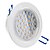 billige Forsænket LED-lys-sencart 8w 42x5050 smd taklamper forsænket eftermontering ledet varm hvid 85-265v
