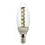 levne Žárovky-3W E14 LED svíčky C35 16 SMD 5050 180 lm Chladná bílá Ozdobné AC 220-240 V