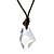 abordables Colliers-Femme Mode Pendentif de collier Cristal Cristal Tissu Pendentif de collier Quotidien Bijoux de fantaisie