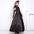 preiswerte Lolita Kleider-Classic Lolita Kleid Normallänge Satin Kleid Lolita Accessoires / Klassische / Traditionelle Lolita