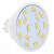 cheap Light Bulbs-GU5.3(MR16) LED Spotlight MR16 15 SMD 5630 320 lm Warm White DC 12 AC 12 V