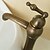 cheap Bathroom Sink Faucets-Art Deco/Retro Vessel Ceramic Valve One Hole Single Handle One Hole Antique Brass, Bathroom Sink Faucet