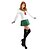 cheap Anime Costumes-Inspired by Cosplay Movie / TV Theme Costumes Higurashi Kagome Anime Cosplay Costumes Japanese Cosplay Suits School Uniforms Solid Colored Long Sleeve Top Skirt For Women&#039;s