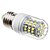 זול נורות תאורה-3 W נורות תירס לד 6500 lm E26 / E27 60 LED חרוזים SMD 3528 לבן טבעי 220-240 V 110-130 V / #
