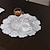 ieftine Placemats &amp; Coasters &amp; Trivets-100% bumbac Rotund Tăblițe masă Mată Floral Decoratiuni de tabla