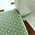 billiga Kök och bordslinne-Contemporary Poly / Cotton Blend Rectangular Chair Pad Polka Dot Table Decorations 1 pcs