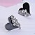 cheap Earrings-Women&#039;s Stud Earrings Love Heart Crystal Imitation Diamond Alloy Heart Jewelry Daily Costume Jewelry