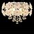 cheap Pendant Lights-MAISHANG® 40 cm (16 inch) Crystal / Mini Style / LED Pendant Light Electroplated Country / Drum 110-120V / 220-240V