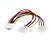 ieftine Cablu Ethernet-4 pini IDE alimentare splitter cablu prelungitor 0.2m
