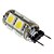 cheap Light Bulbs-SENCART 6000lm G4 LED Corn Lights T 9 LED Beads SMD 5050 Natural White 12V