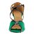 abordables Zapatos de baile latino-Mujer Zapatos de baile Ante Zapatos de Baile Latino / Salón Hebilla Tacones Alto Tacón Personalizado Personalizables Verde / Cuero / EU40