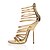 cheap Women&#039;s Shoes-Sexy Leather Stiletto Heel Sandals with Zipper Party/Evening Shoes