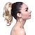 cheap Ponytails-top grade synthetic short blonde wavy ponytail