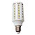 cheap Light Bulbs-1pc LED Corn Lights 800 lm E27 T 60 LED Beads SMD 5050 Warm White White 12 V