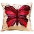 cheap Throw Pillows &amp; Covers-Classic Butterfly Cotton Decorative Pillow Cover