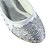 cheap Women&#039;s Shoes-Elegant Satin Stiletto Heel Flats with Rhinestone Wedding Shoes(More Colors)