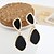 cheap Earrings-Women&#039;s Drop Earrings Geometrical Ladies Fashion Earrings Jewelry White / Black For Party Daily