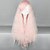 billige Halloween parykker-Cosplay Parykker Dame 28 inch Varmeresistent Fiber Pink Anime Paryk