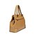 billige Vip Deal-Nucelle Cross Mønster Cow Leather Dual Purpose Tote Almond