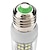 זול נורות תאורה-3 W נורות תירס לד 6500 lm E26 / E27 60 LED חרוזים SMD 3528 לבן טבעי 220-240 V 110-130 V / #