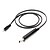 Недорогие USB кабели-USB 2.0 микро-USB 2.0 м / м Светодиодная кабель мужчины мужчины черный для Nokia HTC BlackBerry (0.8m)